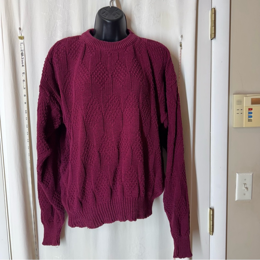 Vintage American Crew Club Knit Sweater